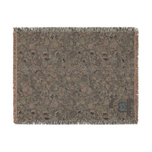 Load image into Gallery viewer, Majestical Lapis Lazuli Cotton Woven Blanket
