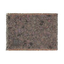 Load image into Gallery viewer, Aquamarine cotton woven blanket
