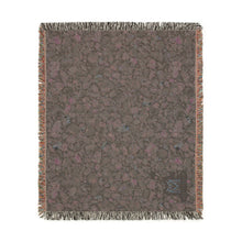 Load image into Gallery viewer, Majestical Emerald Cotton Woven Blanket
