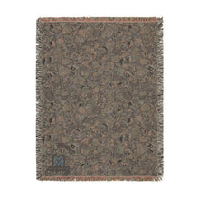 Load image into Gallery viewer, Majestical Lapis Lazuli Cotton Woven Blanket
