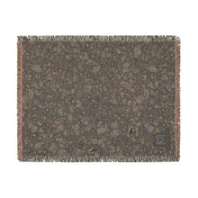 Load image into Gallery viewer, Majestical Sapphire Cotton Woven Blanket
