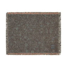 Load image into Gallery viewer, Garnet cotton woven blanket

