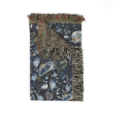 Load image into Gallery viewer, Sapphire cotton woven blanket
