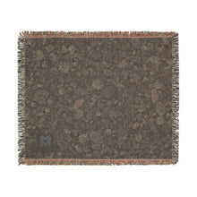Load image into Gallery viewer, Azurite cotton woven blanket

