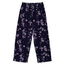 Load image into Gallery viewer, Majestical Cotton Wide-Leg Pants – Amethyst
