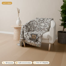 Load image into Gallery viewer, Howlite cotton woven blanket
