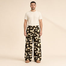 Load image into Gallery viewer, Majestical Cotton Wide-Leg Pants – Champagne Quartz
