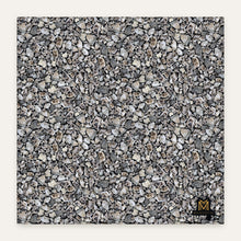 Load image into Gallery viewer, Clear Quartz cotton sateen duvet cover, flat view of the print
