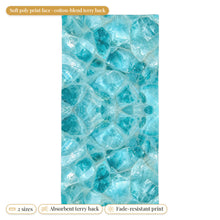 Load image into Gallery viewer, Majestical Crystal Beach Towel
