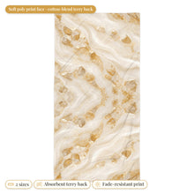 Load image into Gallery viewer, Majestical Crystal Beach Towel
