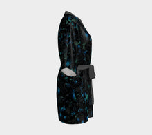 Load image into Gallery viewer, Majestical Silk Kimono Robe — Labradorite
