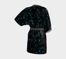 Load image into Gallery viewer, Majestical Silk Kimono Robe — Labradorite
