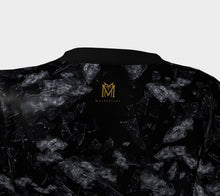 Load image into Gallery viewer, Majestical Silk Kimono Robe — Obsidian
