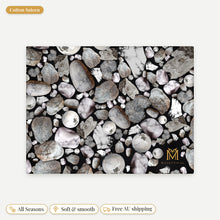 Load image into Gallery viewer, Howlite cotton sateen pillowcase, flat view of the print
