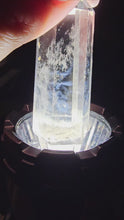 Load and play video in Gallery viewer, Blue Needle in Clear Quartz Point (50g)
