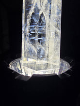 Load image into Gallery viewer, Blue Needle in Clear Quartz Point (74g)
