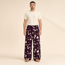 Load image into Gallery viewer, Majestical Cotton Wide-Leg Pants – Rose Quartz
