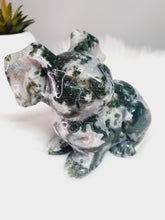 Load image into Gallery viewer, Moss Agate Koala Carving
