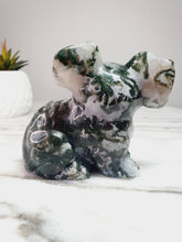 Load image into Gallery viewer, Moss Agate Koala Carving
