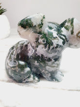 Load image into Gallery viewer, Moss Agate Koala Carving
