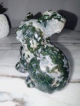 Load image into Gallery viewer, Moss Agate Koala Carving
