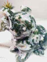 Load image into Gallery viewer, Moss Agate Koala Carving
