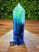 Load image into Gallery viewer, Vibrant Rainbow Fluorite Points
