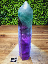 Load image into Gallery viewer, Vibrant Rainbow Fluorite Points
