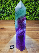 Load image into Gallery viewer, Vibrant Rainbow Fluorite Points
