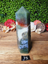 Load image into Gallery viewer, Beautiful Moss Agate Points
