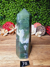 Load image into Gallery viewer, Beautiful Moss Agate Points
