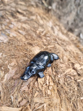 Load image into Gallery viewer, Platypus Black Obsidian Carving
