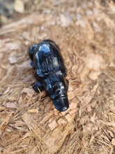 Load image into Gallery viewer, Platypus Black Obsidian Carving
