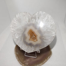 Load image into Gallery viewer, Druzy Agate Heart

