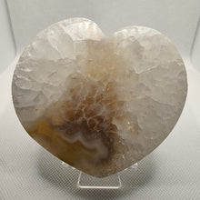 Load image into Gallery viewer, Druzy Agate Heart
