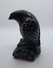 Load image into Gallery viewer, Raven on Log Black Obsidian
