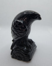 Load image into Gallery viewer, Raven on Log Black Obsidian
