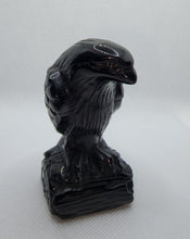 Load image into Gallery viewer, Raven on Log Black Obsidian
