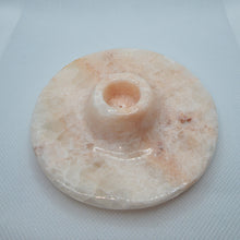 Load image into Gallery viewer, Pink Onyx Crystal Palo Santo Incense Holder
