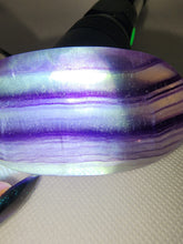 Load image into Gallery viewer, Silky Fluorite Palm Stone
