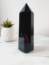 Load image into Gallery viewer, Black Obsidian Tower (550g)

