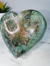 Load image into Gallery viewer, Moss Agate Heart
