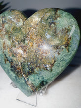 Load image into Gallery viewer, Moss Agate Heart
