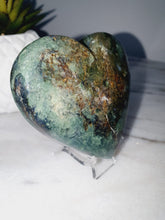 Load image into Gallery viewer, Moss Agate Heart
