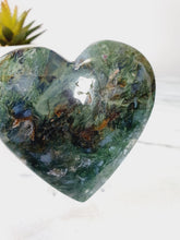 Load image into Gallery viewer, Moss Agate Heart
