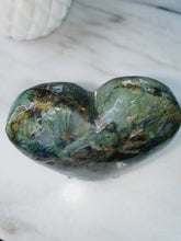 Load image into Gallery viewer, Moss Agate Heart

