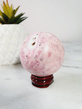 Load image into Gallery viewer, Peruvian Rhodonite Sphere
