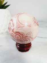 Load image into Gallery viewer, Argentinian Rhodochrosite Sphere
