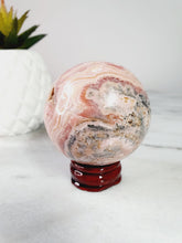 Load image into Gallery viewer, Argentinian Rhodochrosite Sphere
