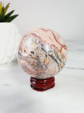 Load image into Gallery viewer, Argentinian Rhodochrosite Sphere
